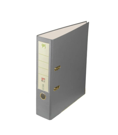 Bibliorafturi - Biblioraft Plastifiat Gri FSC925 8 cm BIB223