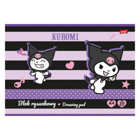 RECHIZITE SCOLARE IPB - Bloc Desen A4 20 File Kuromi Unipap 693939