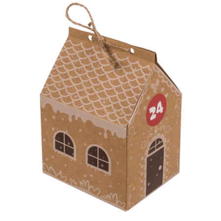 CALENDAR ADVENT CRACIUN DIY 1-24, CU CASUTE CARTON 160088 [8]
