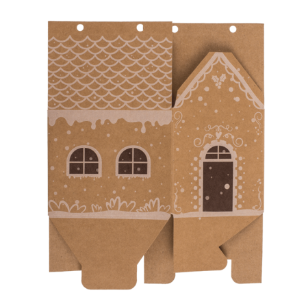 CALENDAR ADVENT CRACIUN DIY 1-24, CU CASUTE CARTON 160088 [3]