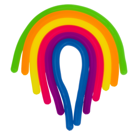 Jucarii - CORDON ELASTIC 28CM DIVERSE CULORI NEON 12/0913
