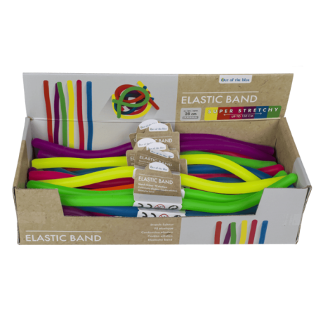 CORDON ELASTIC 28CM DIVERSE CULORI NEON 12/0913 [10]