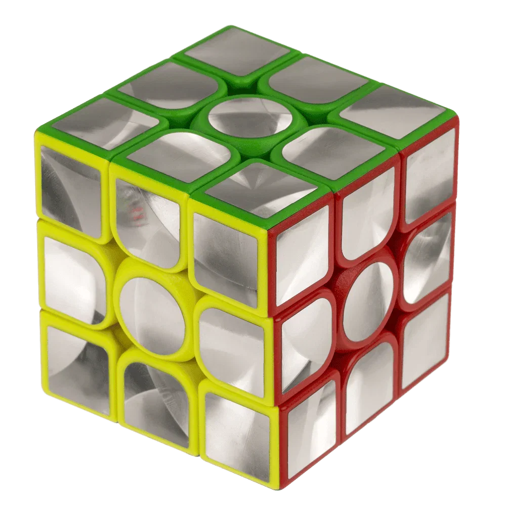 CUB RUBIK MAGIC, 5.5CM, DELUXE METALLIC MIRROR 59/2288 [3]
