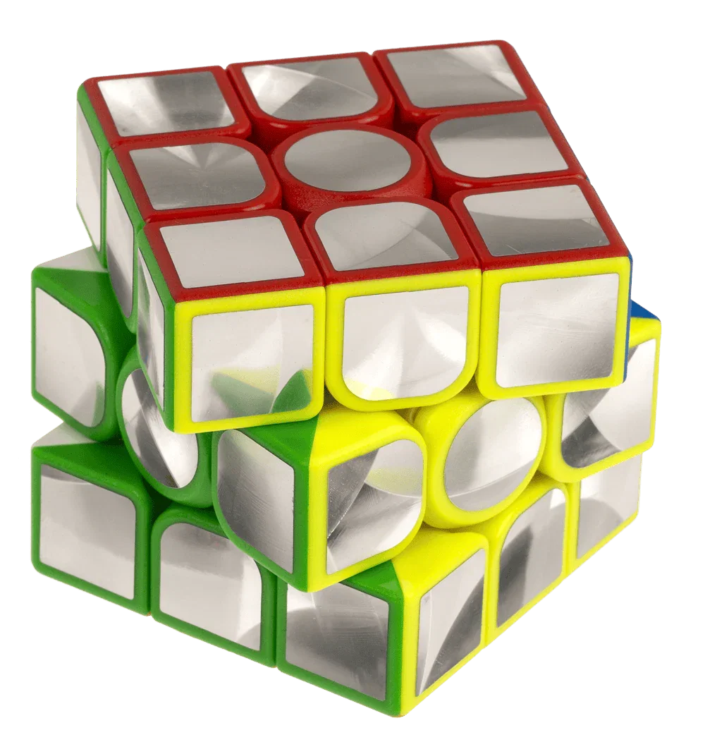 CUB RUBIK MAGIC, 5.5CM, DELUXE METALLIC MIRROR 59/2288 [2]