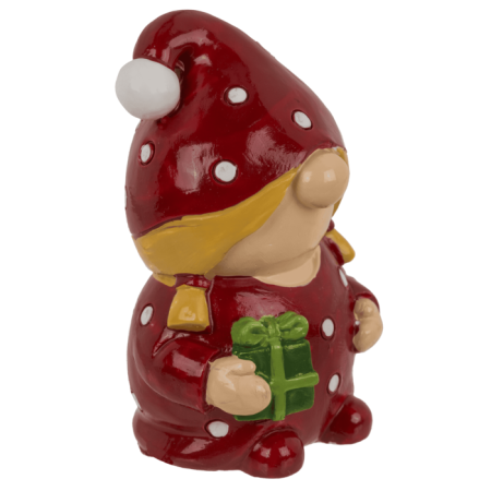 DECORATIUNE DE CRACIUN GNOM 4x3x6CM + MINI SACOSA CADOU 99/6710 [9]