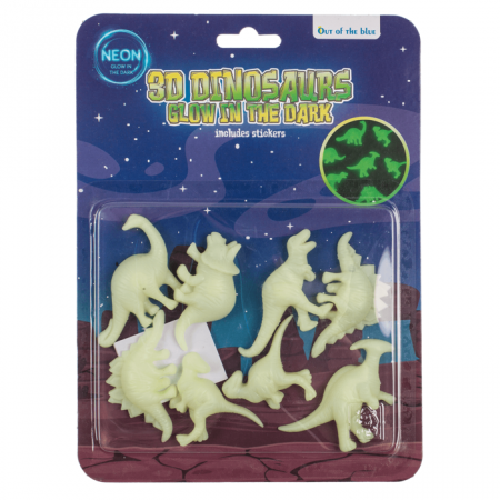 BLU FIGURINA 3D DINOZAUR 7CM GLOW IN THE DARK 59/2219 [1]