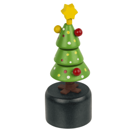 FIGURINA DECOR DIN LEMN 4.6x11CM MOTIV CRACIUN 99/6180 [2]