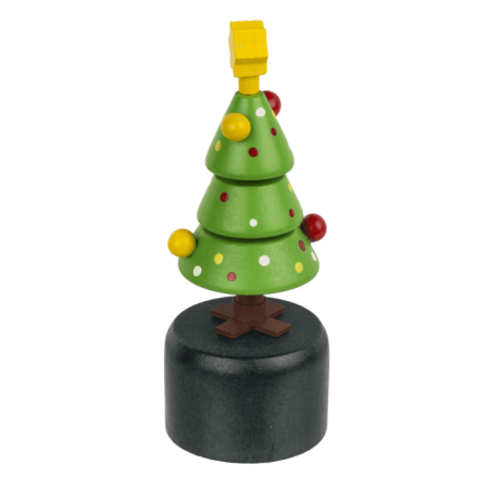 FIGURINA DECOR DIN LEMN 4.6x11CM MOTIV CRACIUN 99/6180 [1]