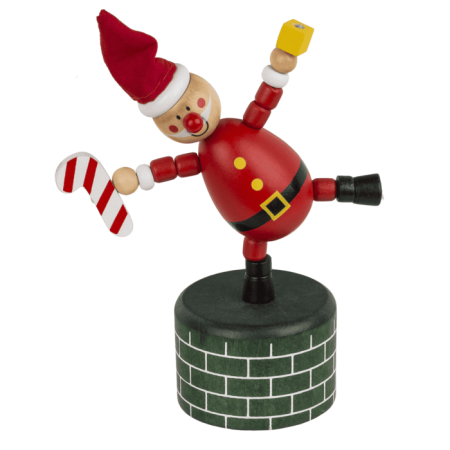 FIGURINA DECOR DIN LEMN 4.6x11CM MOTIV CRACIUN 99/6180 [4]