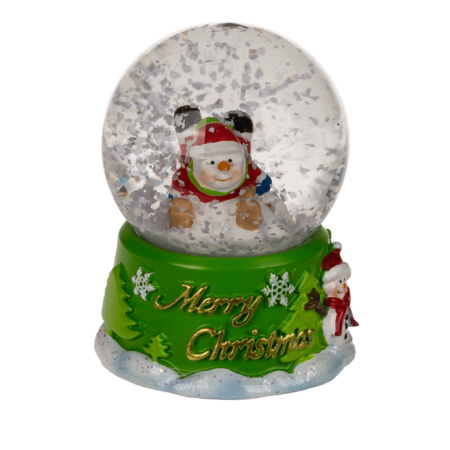 GLOB DECORATIV DIN STICLA 4.5*6.5CM MERRY CHRISTMAS 946070 [5]