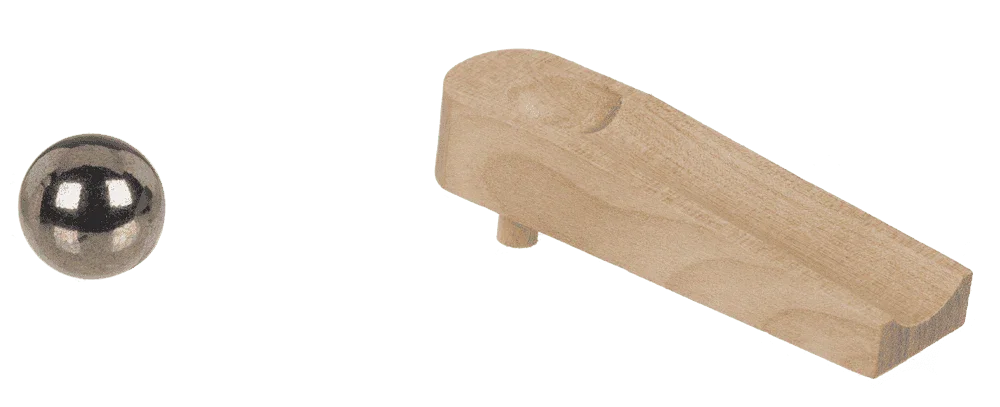 JOC DE MASA DIN LEMN, BOWLING, CU 1 BILA SI 10 POPICE 63/3067 [1]