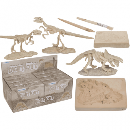 BLU KIT DE EXCAVARE SCHELET DINOZAUR 4.5*18CM 11/2003 [0]