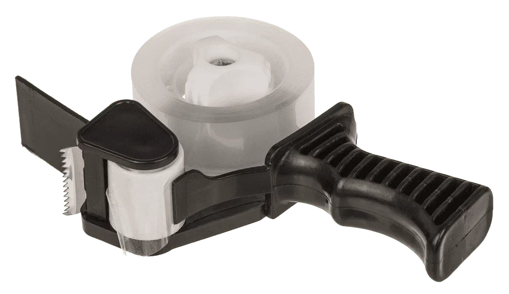 MINI DISPENSER CU BANDA ADEZIVA 7x3x12.5CM, 25M, ROSU/NEGRU 29/2781 [3]