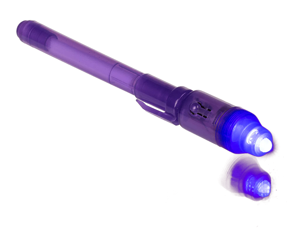 Instrumente pentru scris kids - PIX CU GEL INVIZIBIL SI LED UV MESAJ SECRET 29/3284