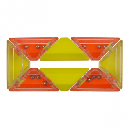 BLU PUZZLE MAGIC GEOMETRIC 8*4CM CULORI ASORTATE 59/2258 [8]