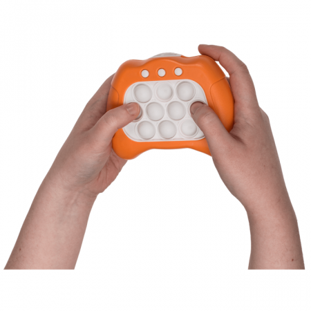 BLU QUICK PUSH - CONSOLA JOCURI POP IT CU SUNET SI LUMINA LED 12.5CM 79/7022 [9]