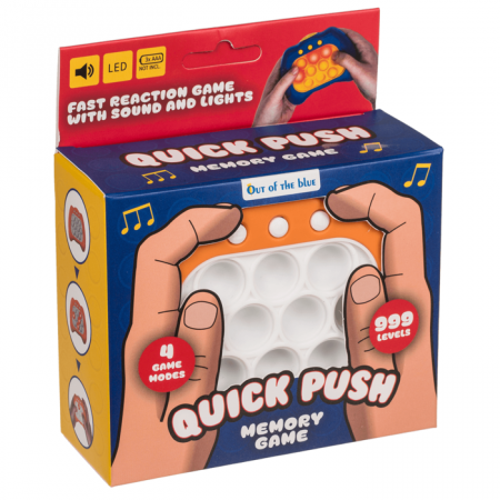 BLU QUICK PUSH - CONSOLA JOCURI POP IT CU SUNET SI LUMINA LED 12.5CM 79/7022 [2]