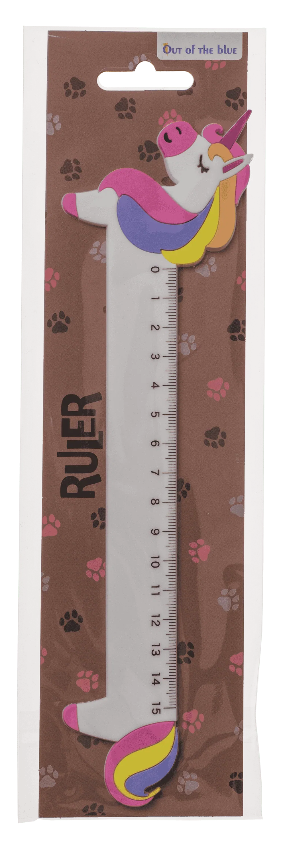 RIGLA FLEXIBILA CAUCIUC 15CM DIVERSE ANIMALE 29/2735 [0]