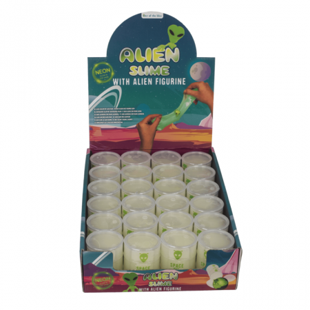 BLU SLIME 60GR ALIEN GLOW IN THE DARK 12/3032 [1]