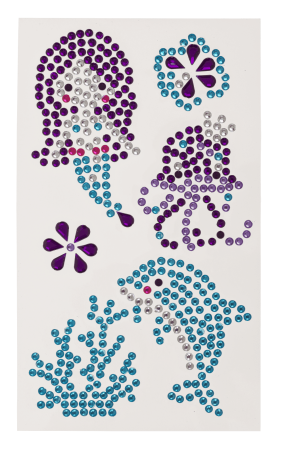 STICKER DECOR, PIETRICELE COLORATE ROTUNDE, ANIMALE MARINE 29/2889 [5]