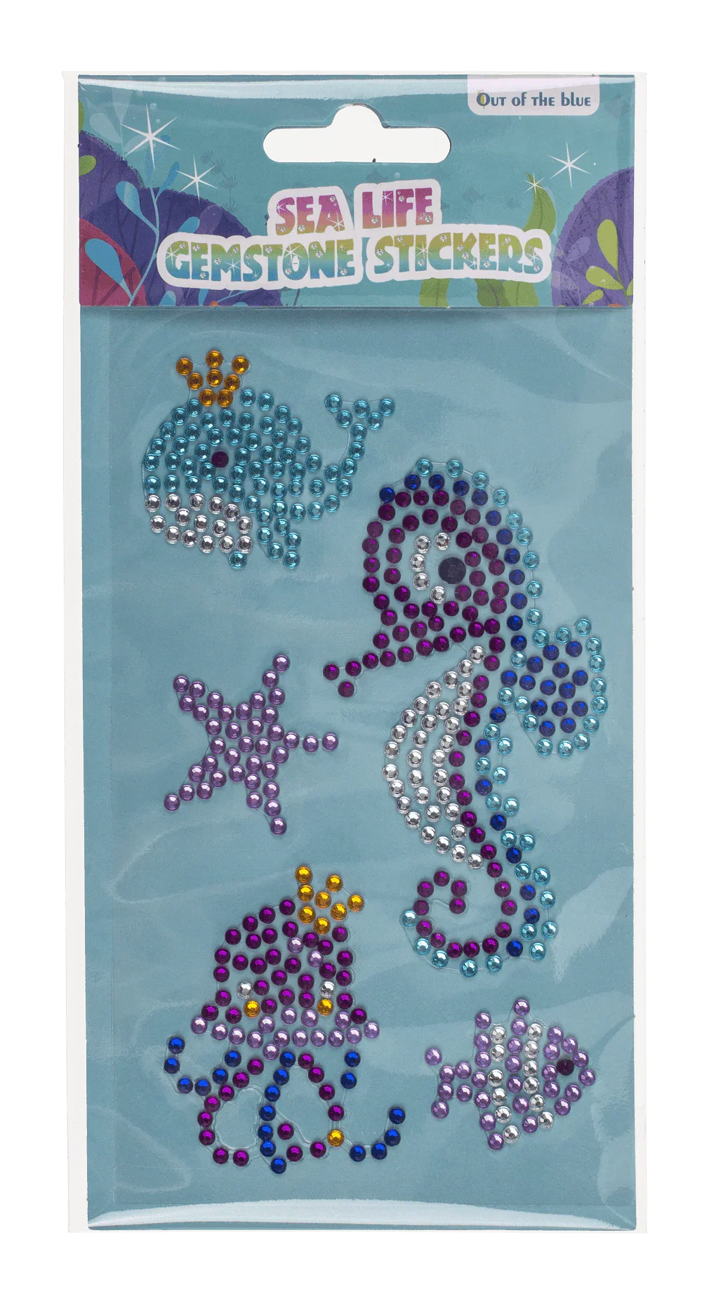 STICKER DECOR, PIETRICELE COLORATE ROTUNDE, ANIMALE MARINE 29/2889 [1]