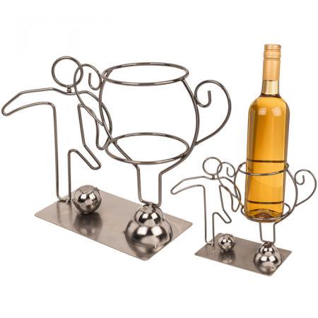 INSTRUMENTE SCRIS DE LUX SI CADOURI - BLU SUPORT METALIC PENTRU STICLE 30x10x20CM FOOTBALL CHAMPION 71/3312