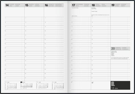 AGENDA DATATA SAPTAMANAL A4 2026 BALACRON TIME CENTER 72440906 [3]