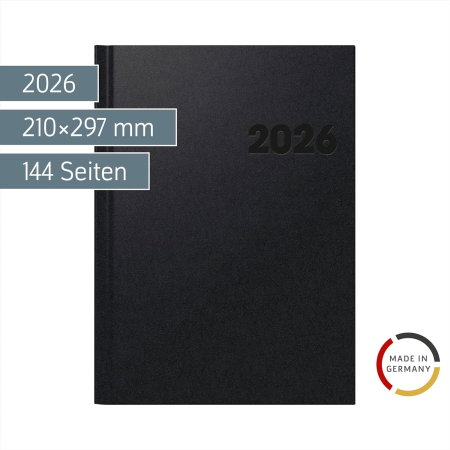 AGENDA DATATA SAPTAMANAL BRUNNEN A4 2026 BALACRON NEGRU 78160906 [1]