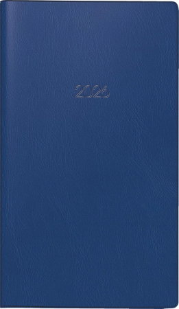 Agende 2026 - AGENDA DATATA SAPTAMANAL BRUNNEN A6 2026 ALBASTRU INCHIS 75528306