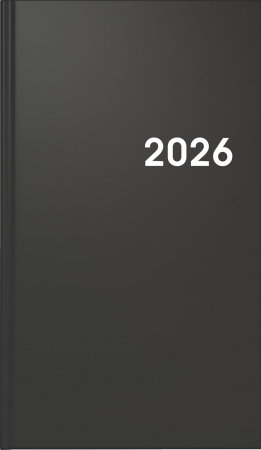Agende 2026 - AGENDA DATATA SAPTAMANAL BRUNNEN A6 2026 BALACRON NEGRU 75661906