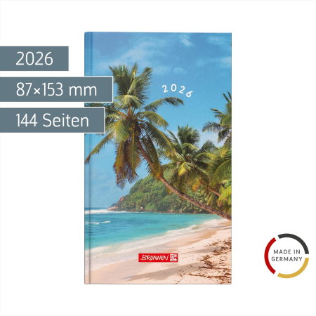 AGENDA DATATA SAPTAMANAL BRUNNEN A6 2026 BEACH 75615036 [1]
