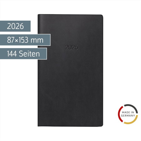 AGENDA DATATA SAPTAMANAL BRUNNEN A6 2026 NEAGRA 75628906 [1]