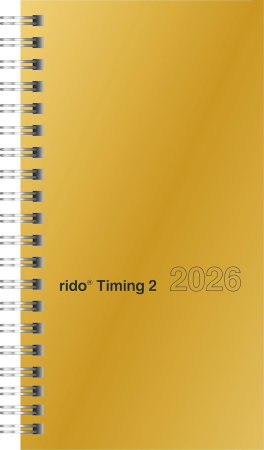 Agende 2026 - AGENDA DATATA SAPTAMANAL TIMING 2 A6 2026 SPIRA COPERTA CARTON LUCIOS AURIU 14121916