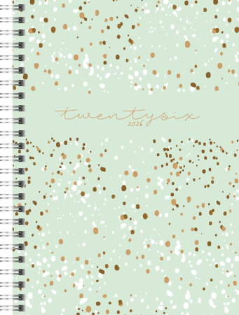AGENDA DATATA SAPTAMANAL TIMMING 1 A5 2026 PP SPIRA CONFETTI 21804016 [0]