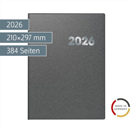 AGENDA DATATA ZILNIC BRUNNEN A4 2026 PP GRI METALIC 78965906 [1]