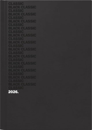 AGENDA DATATA ZILNIC BRUNNEN A5 2026 COPERTA IMPRIMATA NEAGRA 79563066 [0]