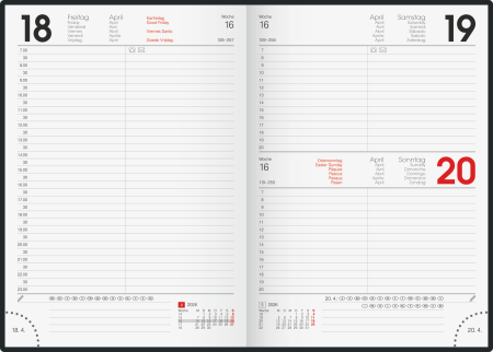 AGENDA DATATA ZILNIC BRUNNEN A5 2026 COPERTA PRESTIGE MARO 79567016 [1]