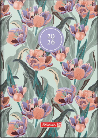 AGENDA DATATA ZILNIC BRUNNEN A5 2026 MODEL FLORAL 79515026 [0]