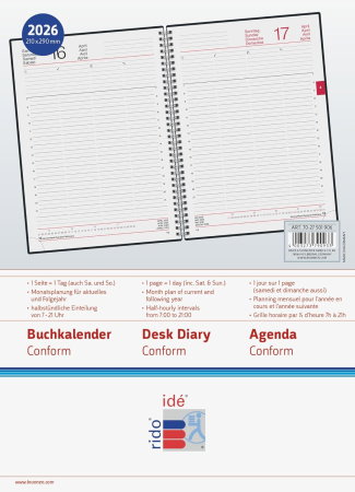 AGENDA DATATA ZILNIC CONFORM A4 2026 SPIRA NEGRU 27501906 [3]