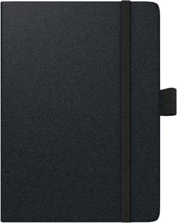 AGENDA DATATA ZILNIC KOMPAGNON A6 2026 CU ELASTIC BALADEK NEGRU 73666906 [0]