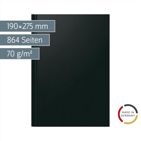 AGENDA DATATA ZILNIC A4 UNIVERSALA/PERPETUA, NEAGRA 2200290 [1]