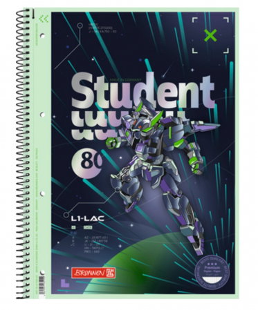 Caiete de Calitate - CAIET A4 80F SPIRA SI PERFORATII ROBOT HEROES PATRATELE 67928421