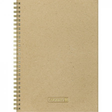 Caiete - BR CAIET A5 192F SPIRA DOTS CARAMEL 5589572