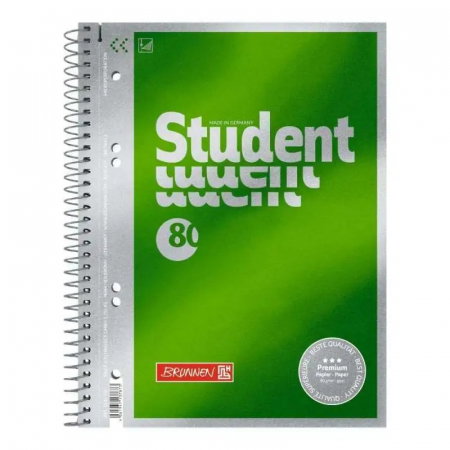 Caiete - BR CAIET A5 80F SPIRA SI PERFORATII PREMIUM VELIN 67150