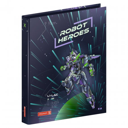 ORGANIZARE SI ARHIVARE - BR CAIET MECANIC A4 2 INELE ROBOT HEROES 65580421
