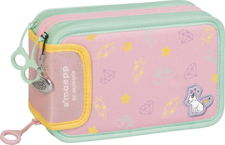 Penare, Etuiuri, Necessaire - PENAR ECHIPAT 3 FERMOARE DESCHIDERE ORIZONTALA UNICORN 4942101