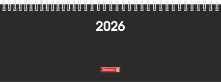 PLANNER BRUNNEN SAPTAMANAL 2026 11*30CM SPIRA NEGRU 77261906 [0]