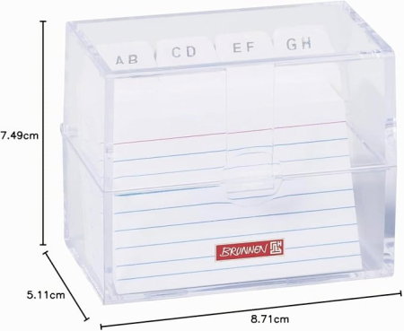 Suport Plastic Index Card A8 20580 Brunnen [1]