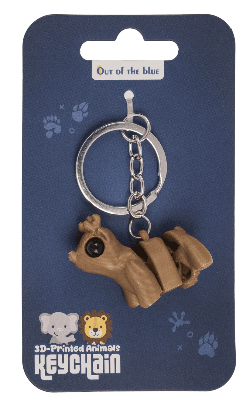Breloc Chei Animale Imprimate 3D - Modele Articulate - ipb.ro [2]