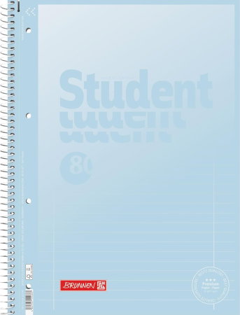 CAIET A4 80F SPIRA SI PERFORATII PASTEL II LINII 6932794 [2]